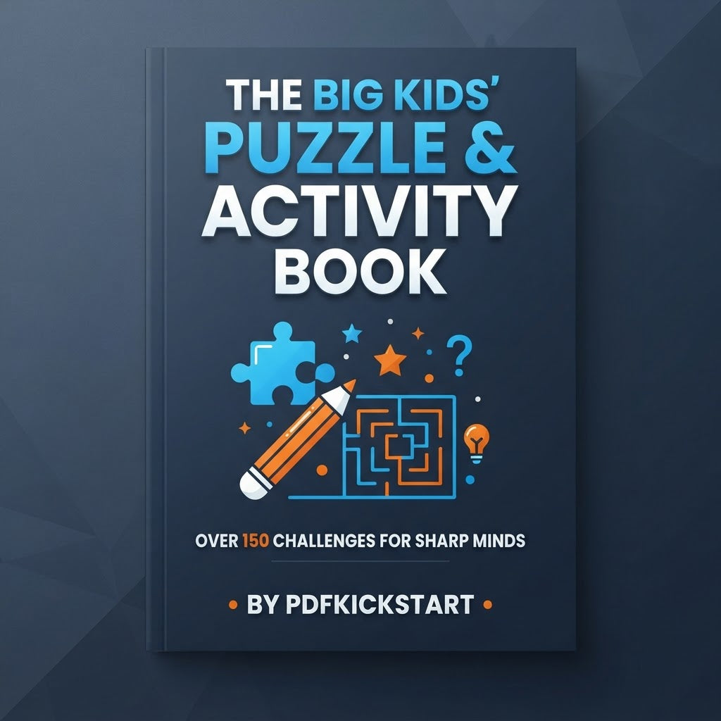 The Big Kids' Puzzle & Activity Book