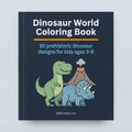 Dinosaur World Coloring Book