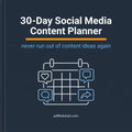 30-Day Social Media Content Planner