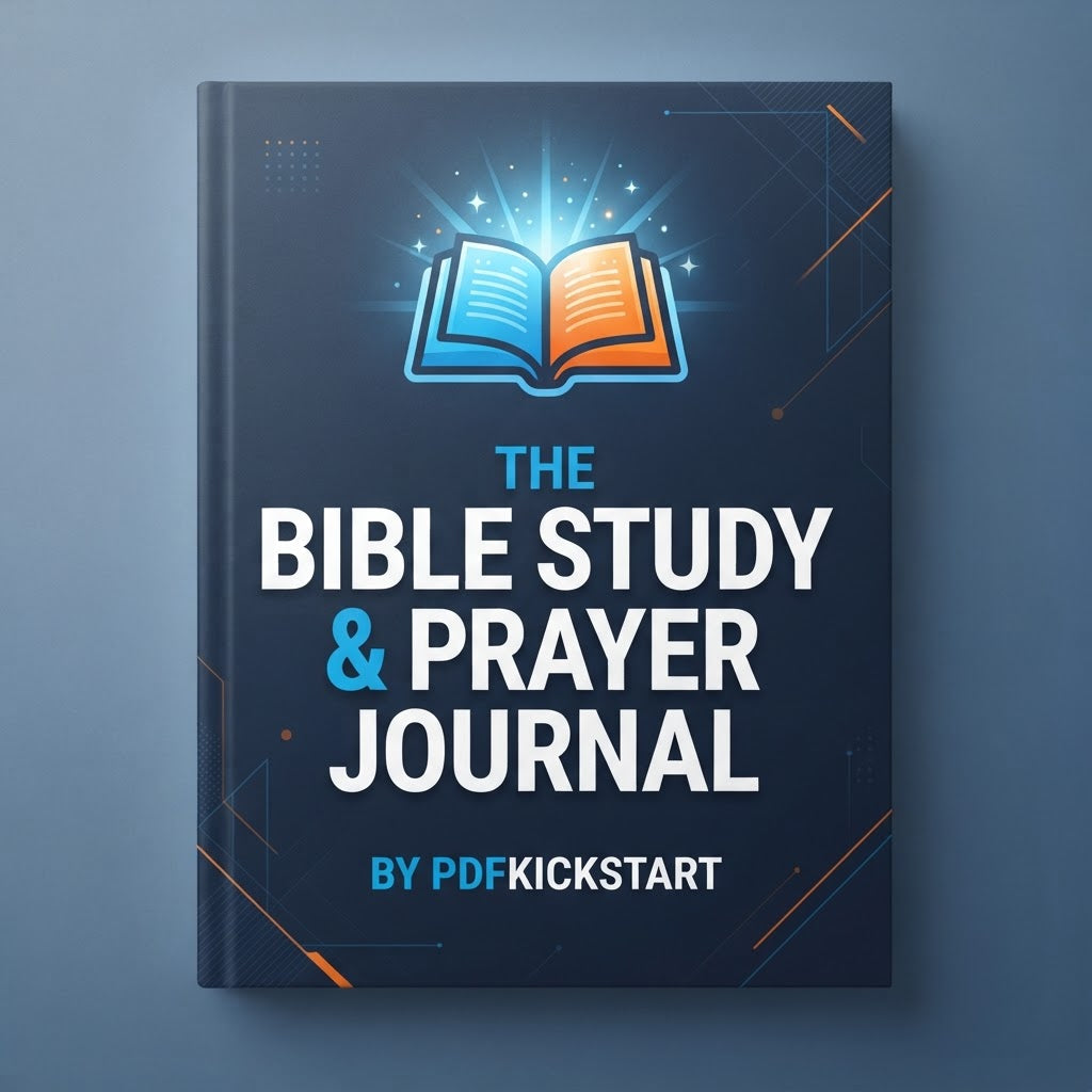 The Bible Study & Prayer Journal