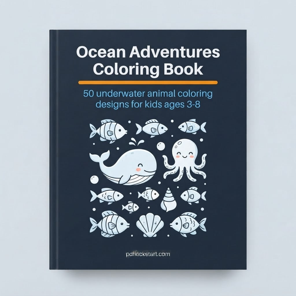 Ocean Adventures Coloring Book