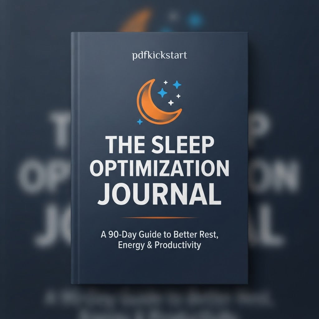 The Sleep Optimization Journal
