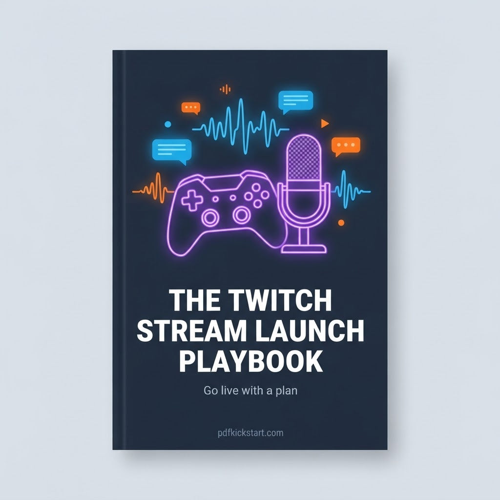 The Twitch Stream Launch Playbook