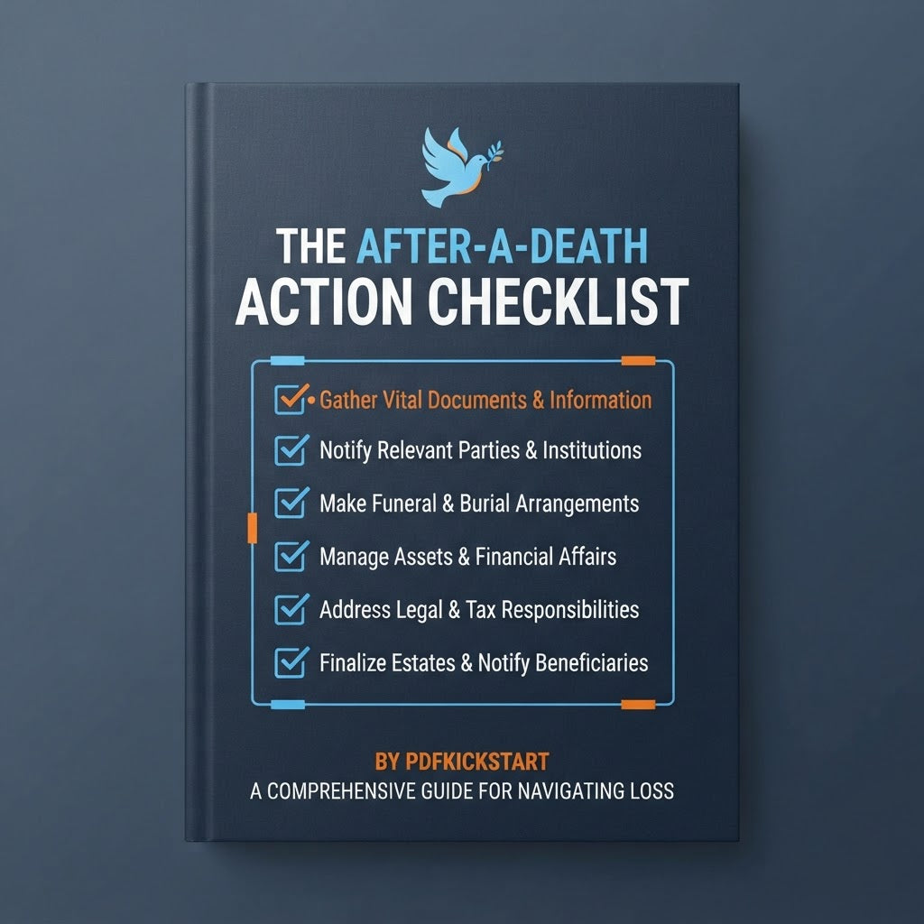 The After-a-Death Action Checklist