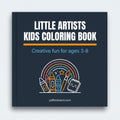 Little Artists Kids Coloring Book