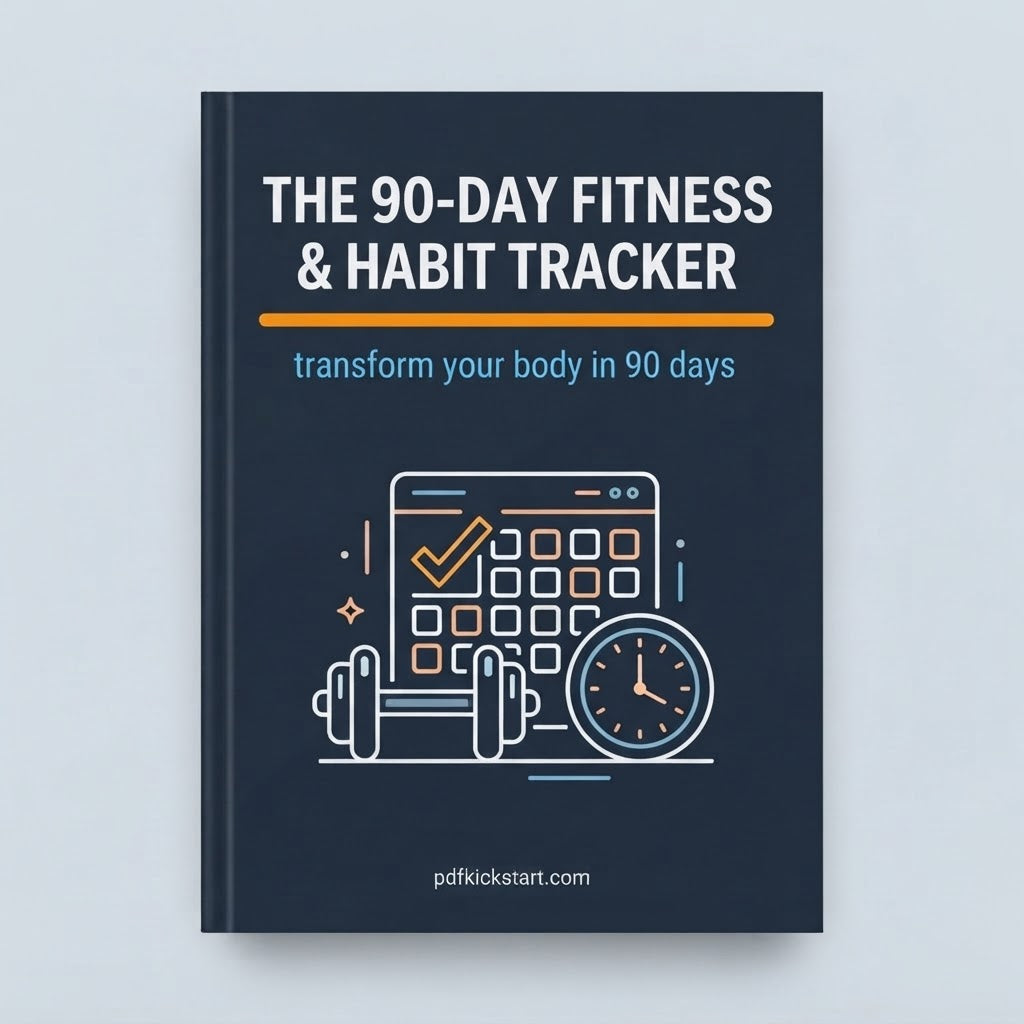 The 90-Day Fitness & Habit Tracker