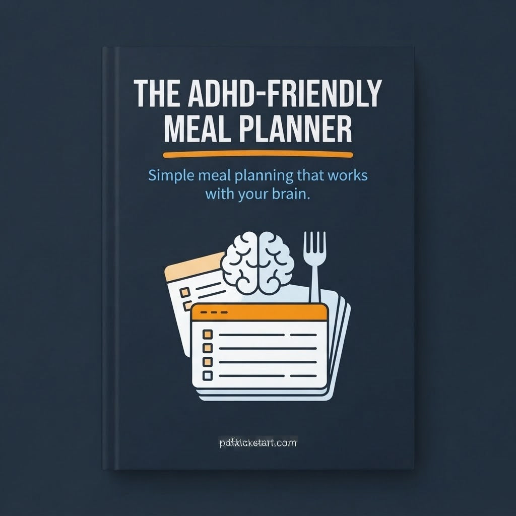 The ADHD-Friendly Meal Planner