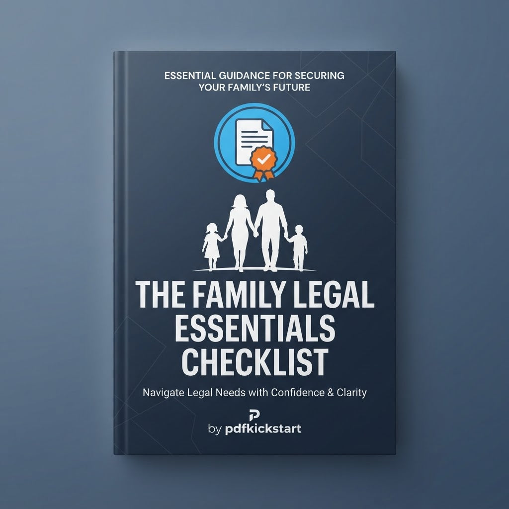 The Family Legal Essentials Checklist