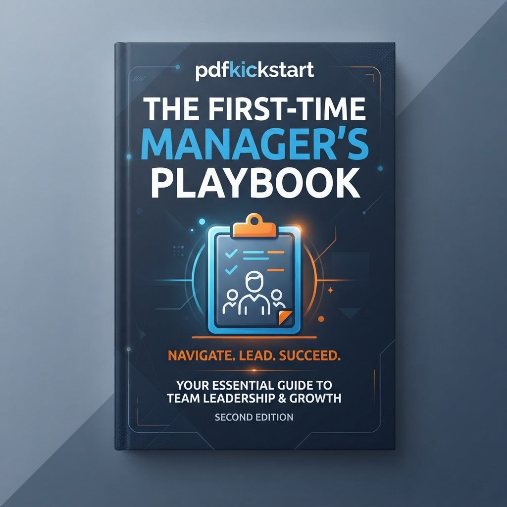 The First-Time Manager's Playbook