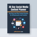 30-Day Social Media Content Planner