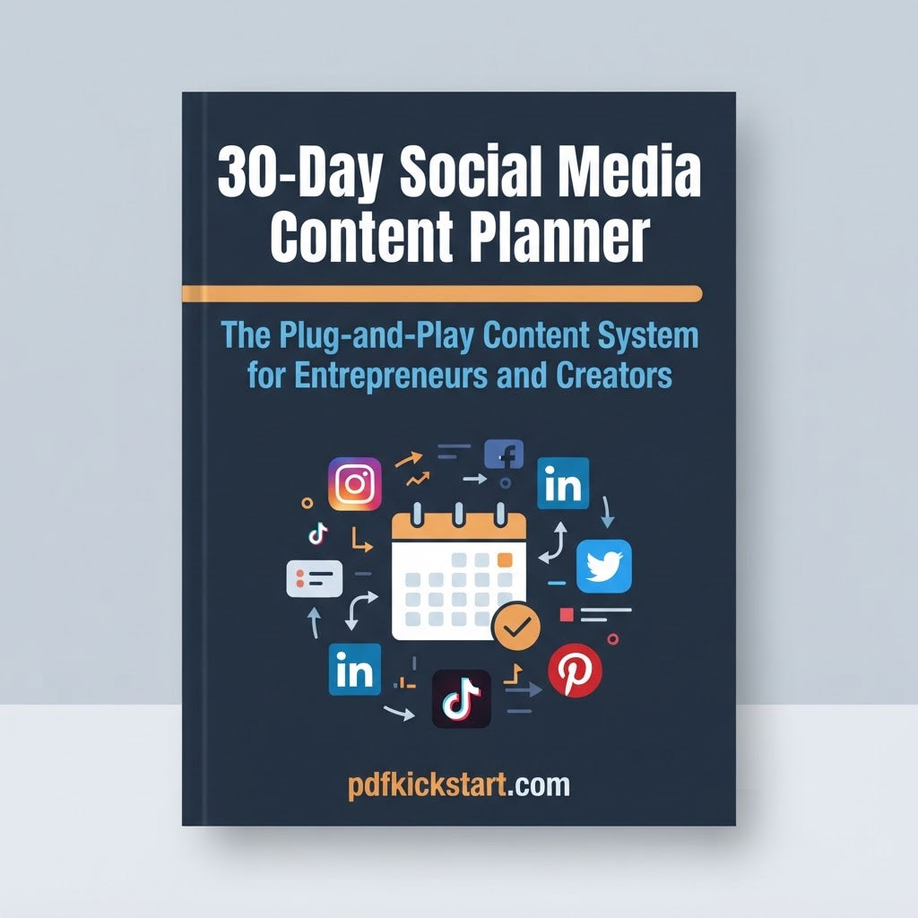 30-Day Social Media Content Planner