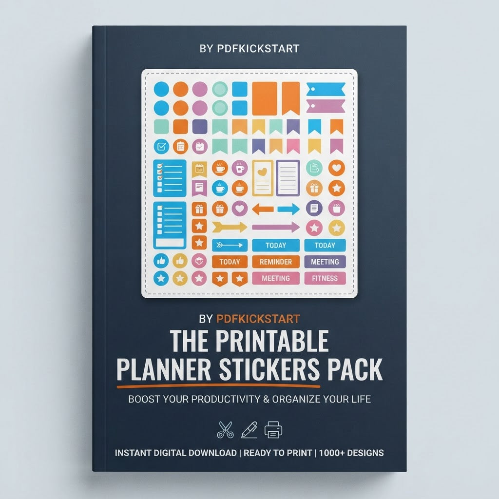 The Printable Planner Stickers Pack