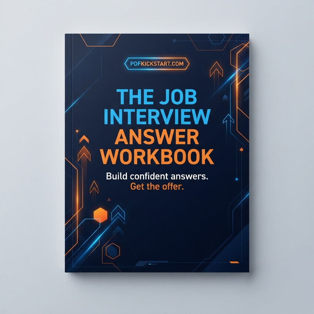 The Job Interview Answer Workbook