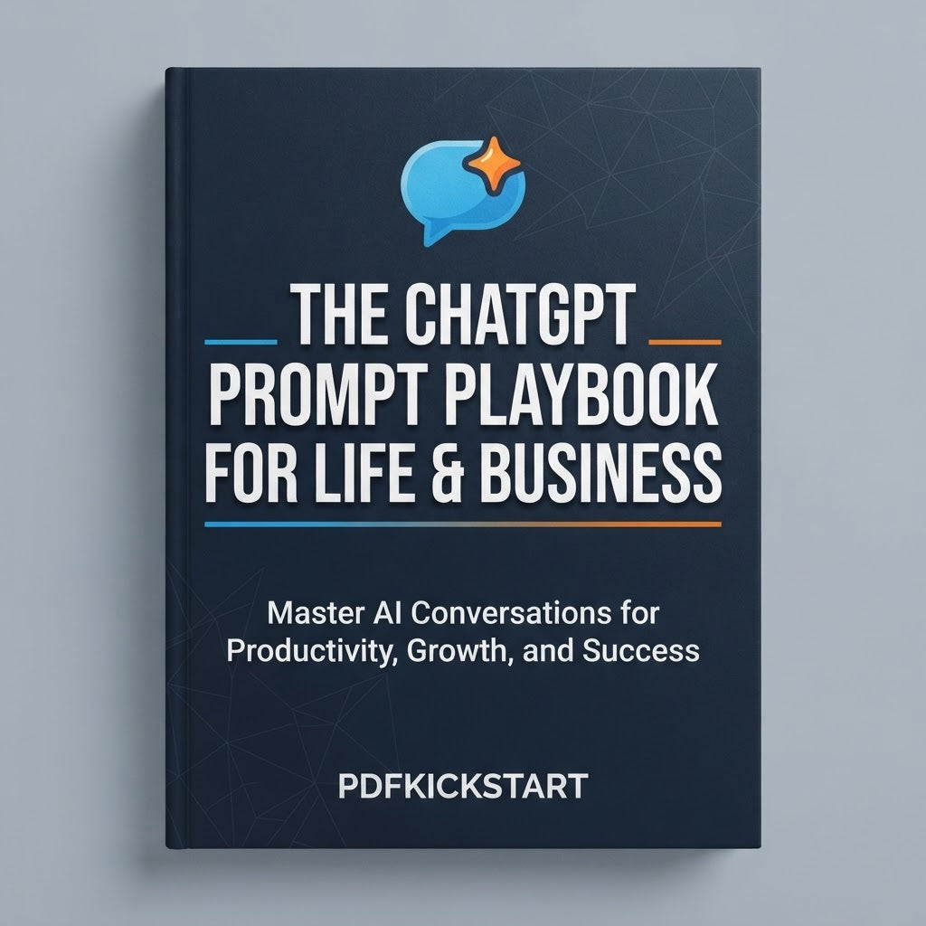 The ChatGPT Prompt Playbook for Life & Business