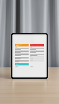 Weekly Planner Streamlined Layout